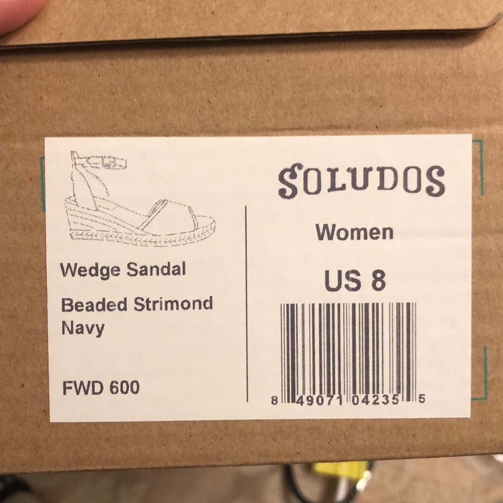 Soludos Navy Beaded Espadrilles - image 8